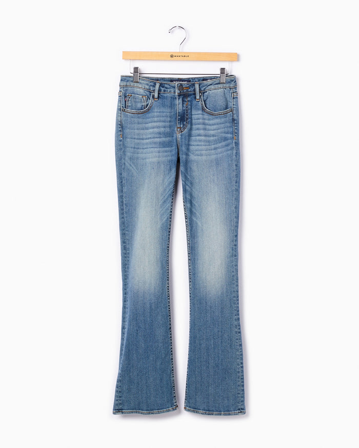Medium Wash $|& Vigoss Jagger Classic Bootcut Jeans - Hanger Front
