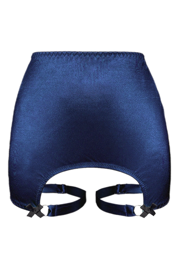 Joli Gloss Navy garter belt
