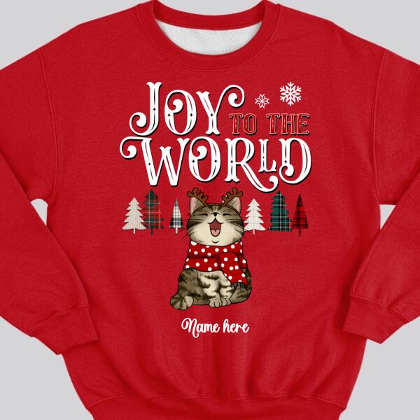 Sweatshirt (Light Color) / Red / S