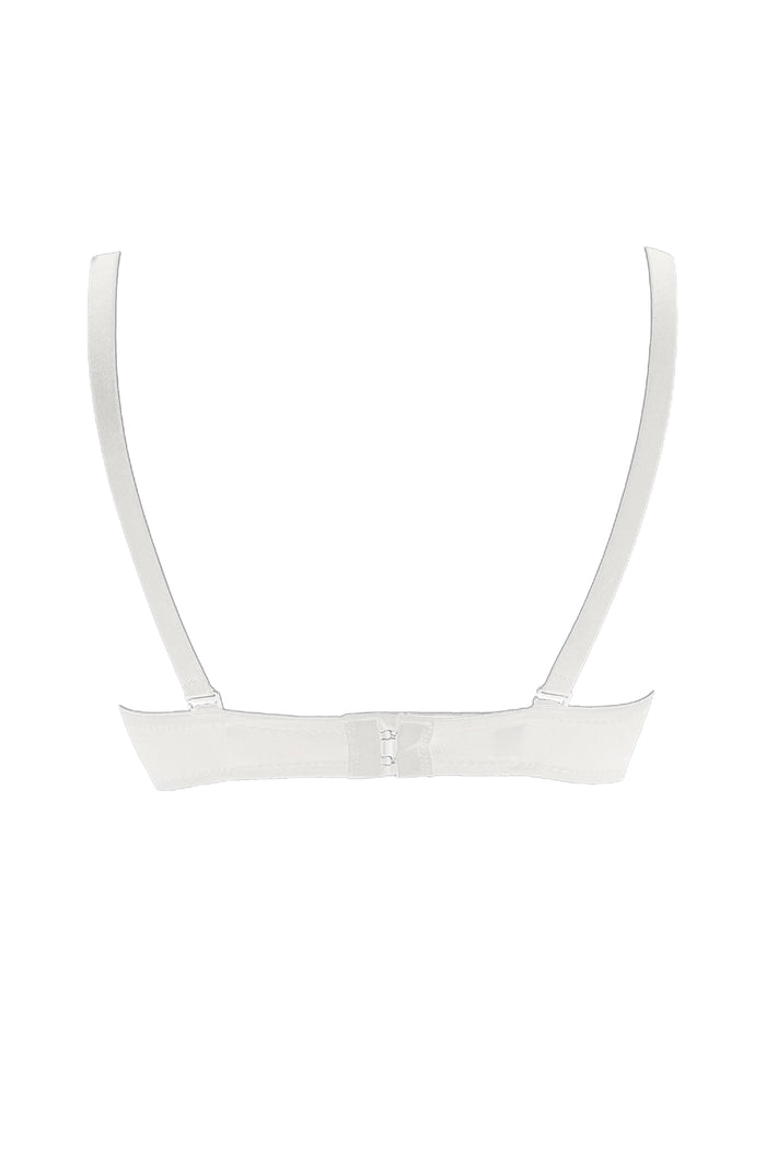 Karen white push-up bra