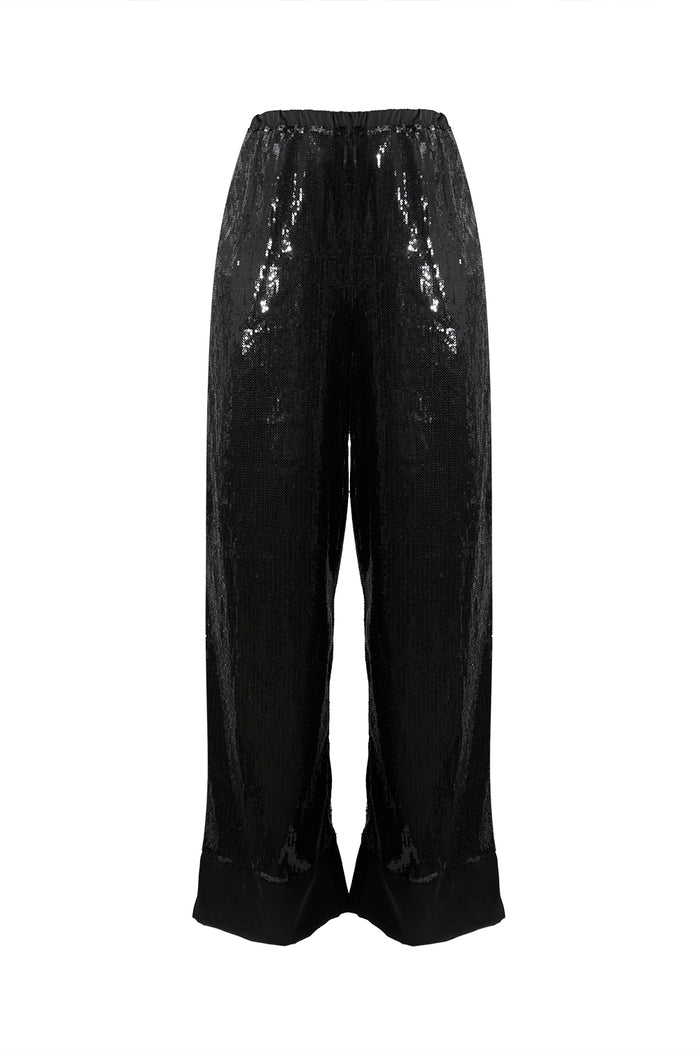 Kasumi alfa sequined kimono pants