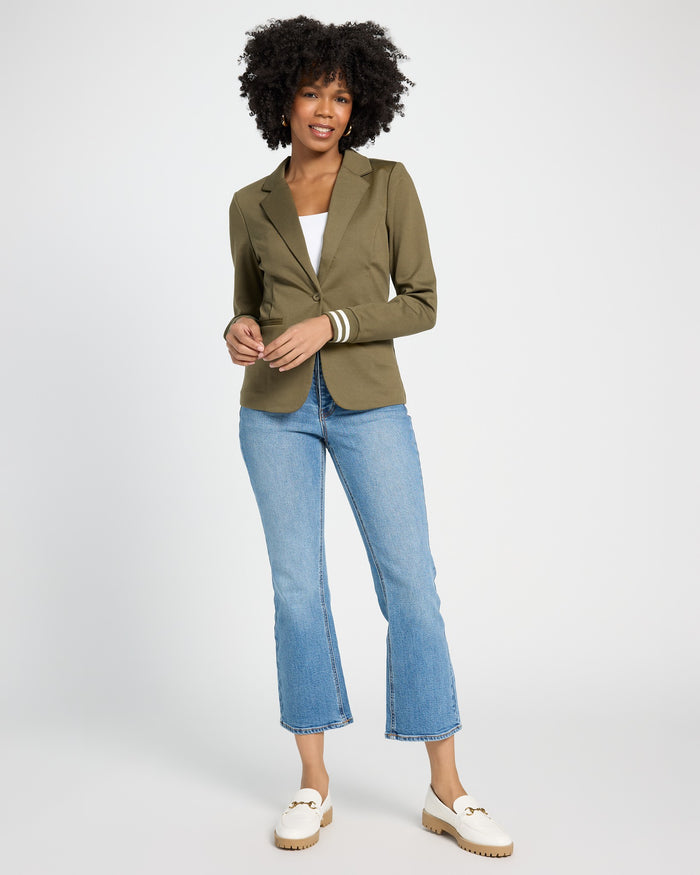 Kalamata $|& ICHI Kate Cuffed Blazer - UGC On Fig