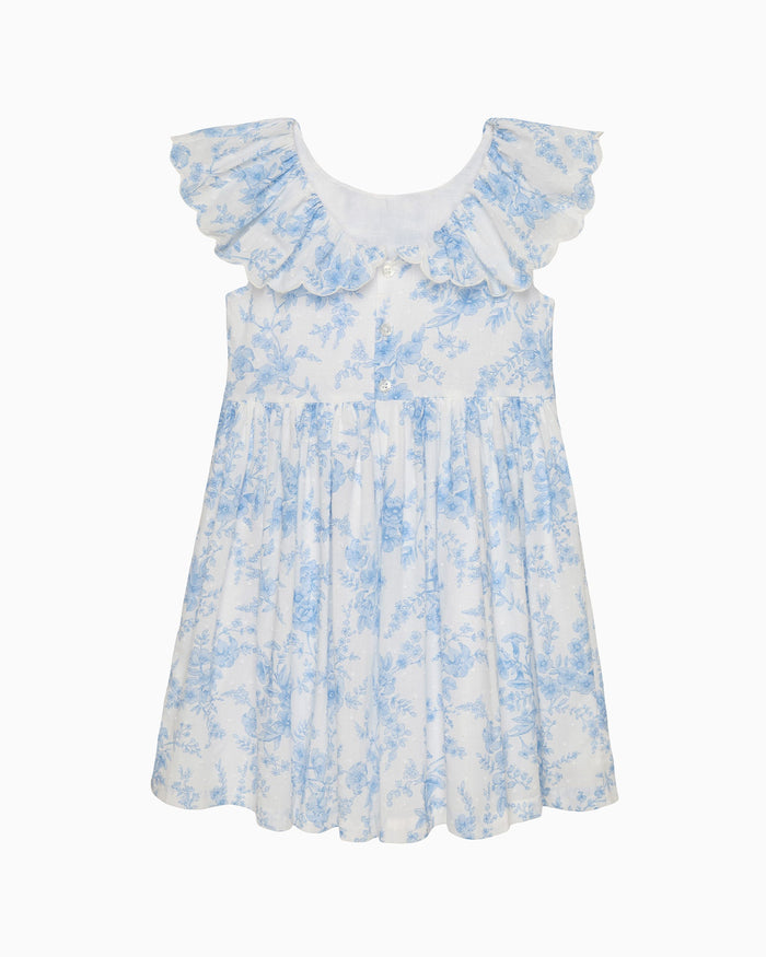 Confiture Dress Kate Plumeti Scalloped Dress