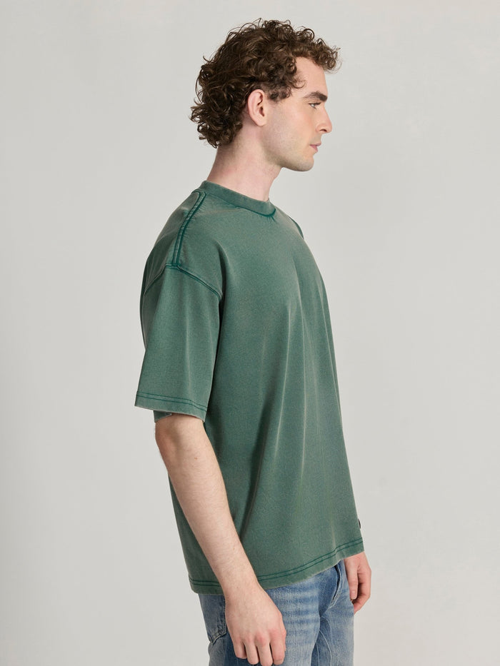 Men's  Baggy T-Shirt in Faded green