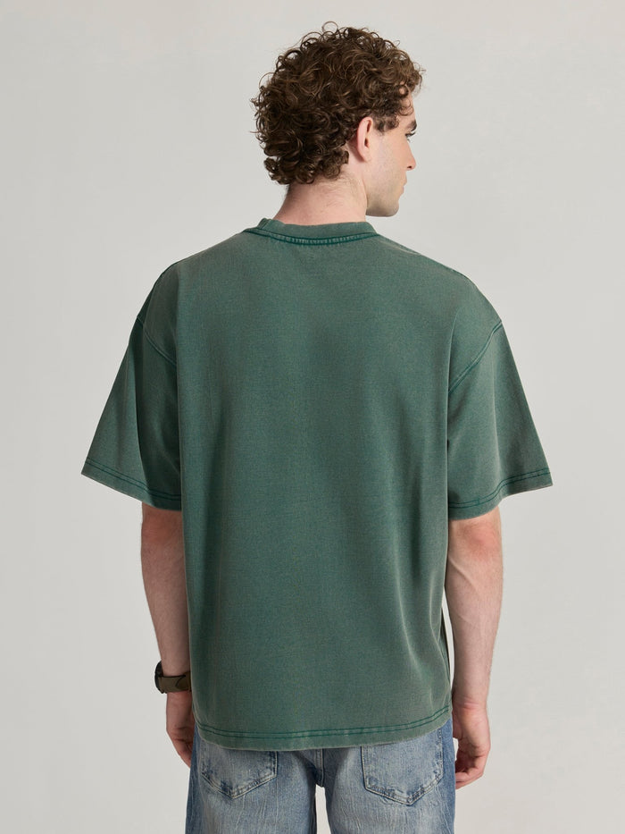 Men's  Baggy T-Shirt in Faded green