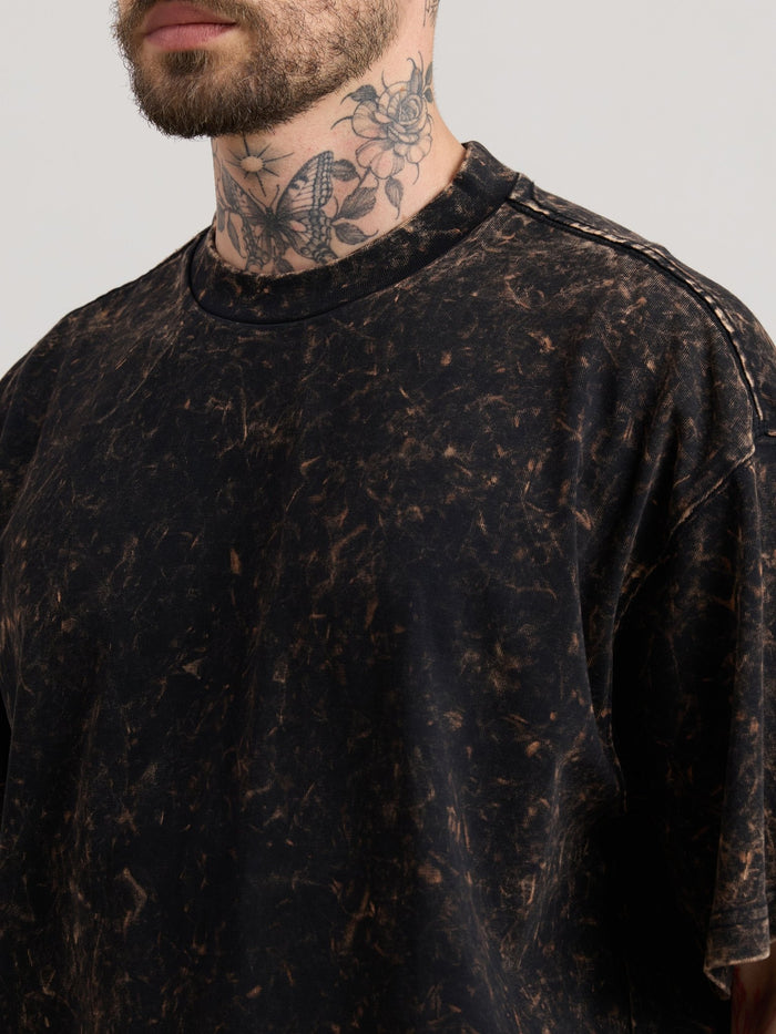 Kellington - Fade Black Baggy T-Shirt