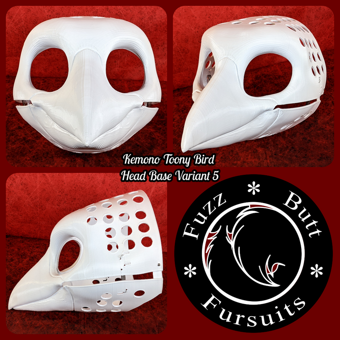 Kemono Toony Bird Head Base Variant 5