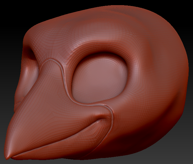 Kemono Toony Bird Head Base Variant 5