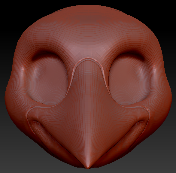 Kemono Toony Bird Head Base Variant 5