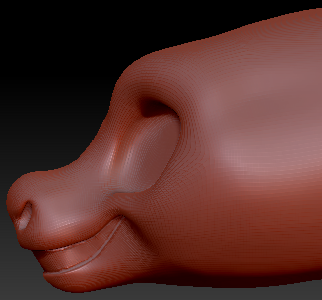 Kemono Toony Caribou/Reindeer Static Jaw Head Base Variant 1