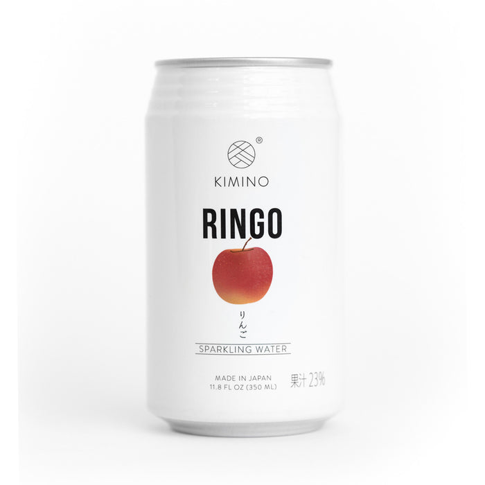 Kimino No Sugar Ringo Fuji Apple Sparkling Water 11.8 fl oz