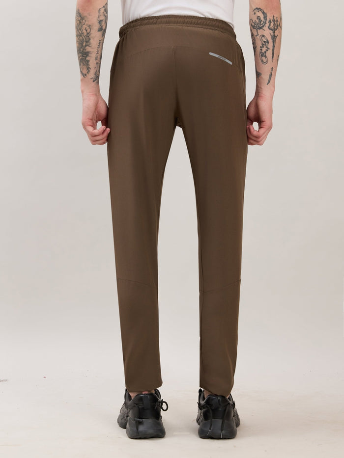 Klyra - Regular Track Pant - Dark Brown