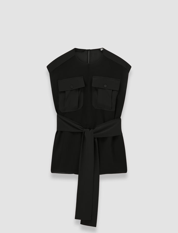 Kniza Silk Blend Blouse