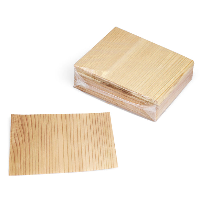 Rollable Japanese Cedar Smoking Sheets 5.9" x 4.75" 100 pcs