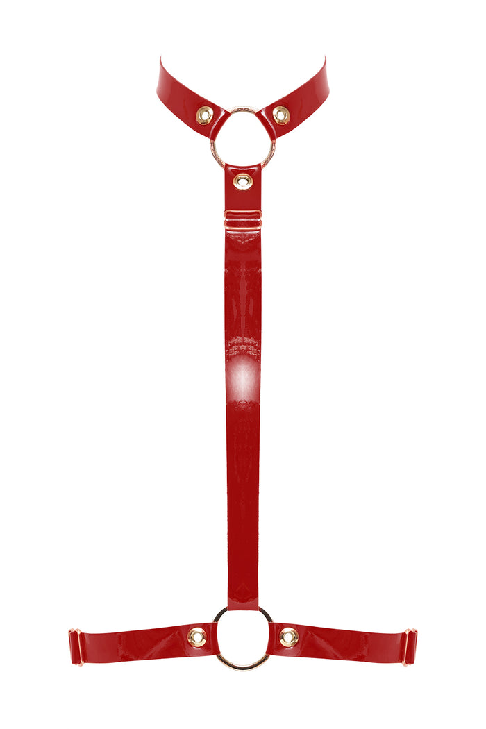 Larah Red halter belt by Secret Room