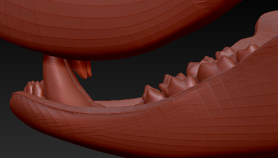 Large Bear Realistic Style Jawset