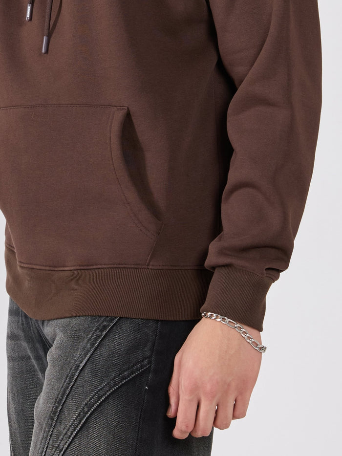 Men's Pullover Hoodie - coffee