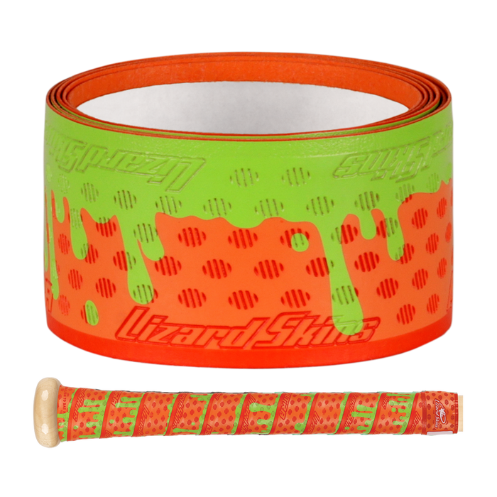 Lizard Skins DSP Ultra Bat Grip-Prints Accessories Lizard Skins Orange Slime 1.1mm