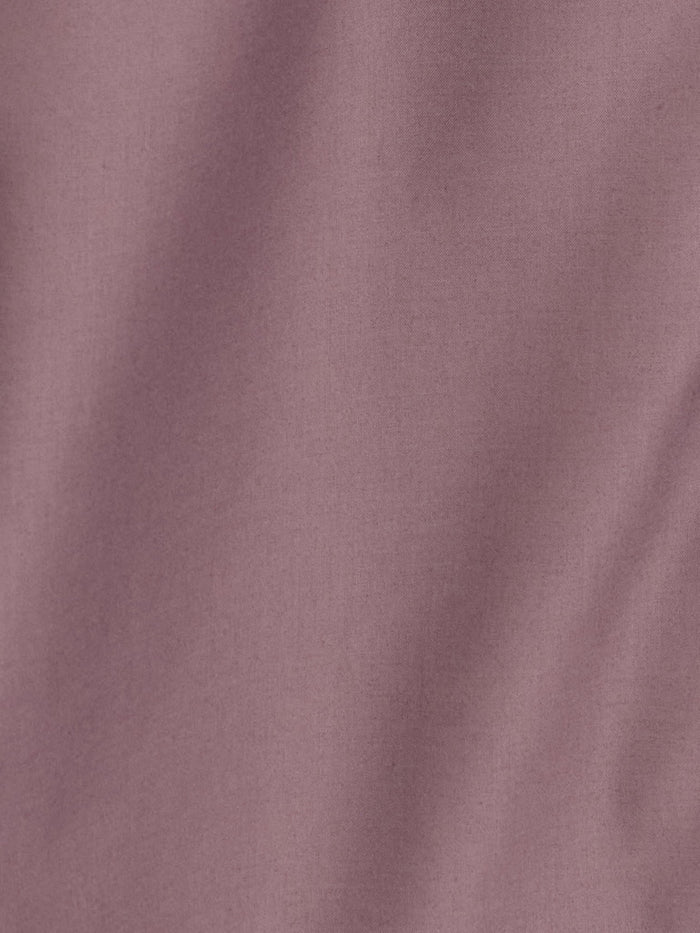 Lololo - Relaxed Fit Plain Shirt - Elderberry
