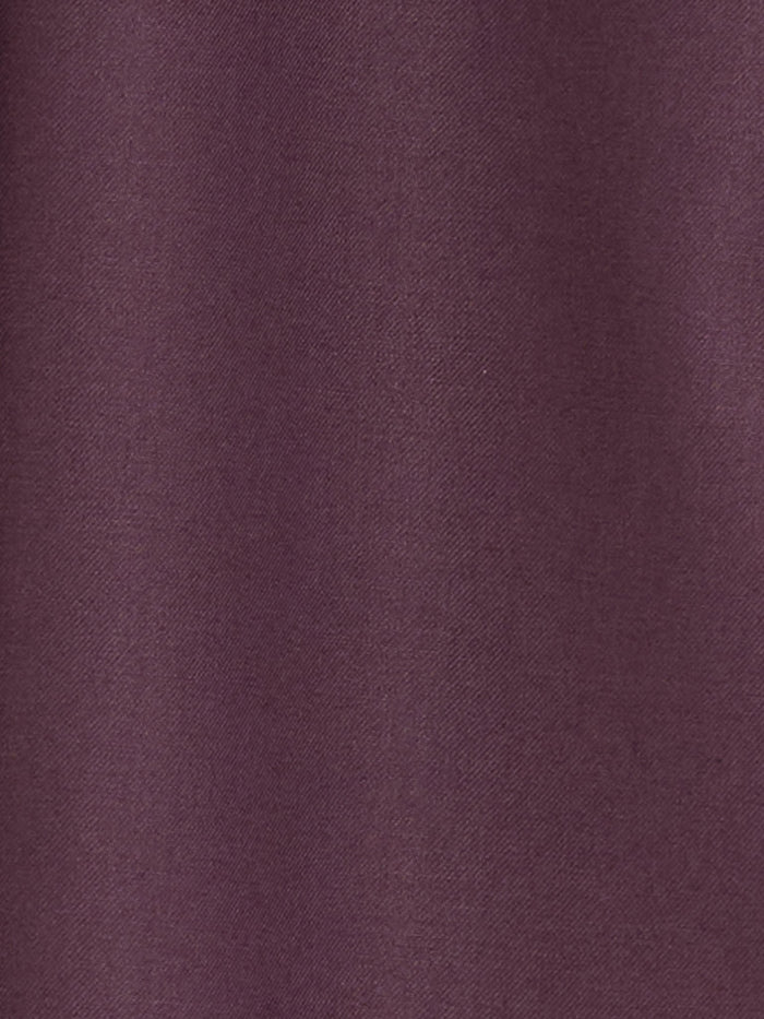 Lololo - Relaxed Fit Plain Shirt - Purple Plum