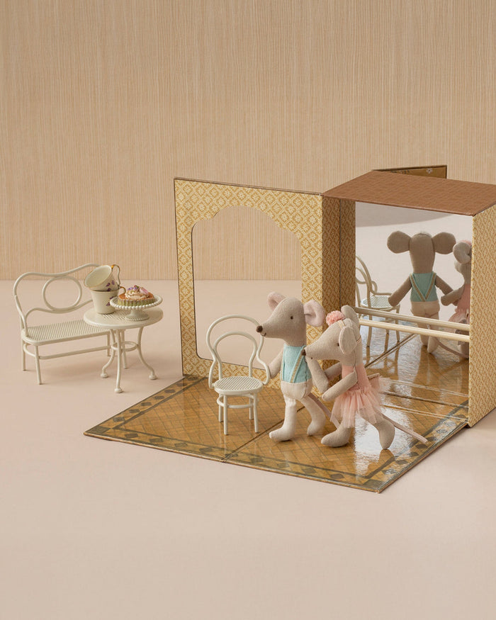 Maileg Toy Maileg Ballet Mice Dance Studio