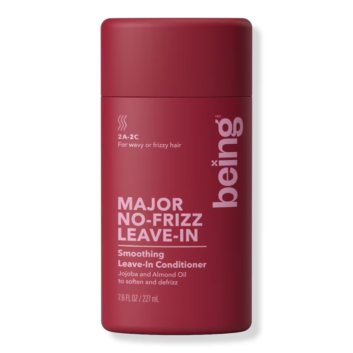 Being Major No-Frizz Smoothing Leave-In Conditioner para cabello con frizz