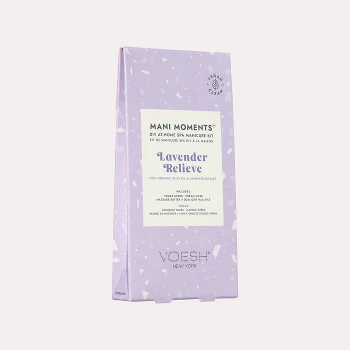 Mani Moments - Lavender Relieve - The Preppy Bunny