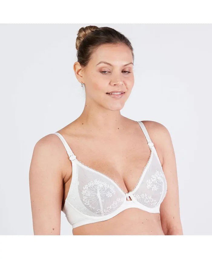 Maternity and nursing bra Classic Louise ivory
