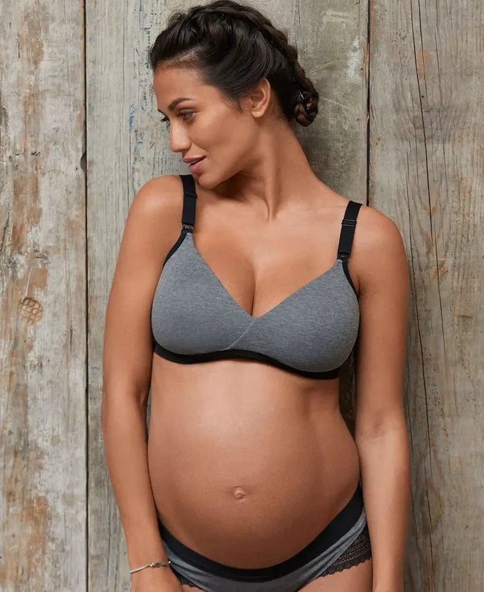 Maternity and Nursing Bra Serena grey