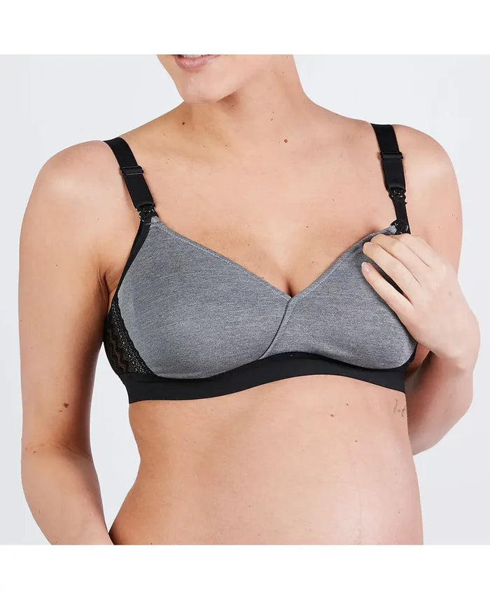 Maternity and Nursing Bra Serena grey