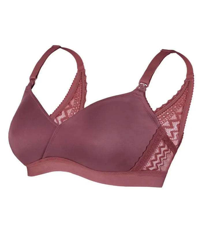 Maternity and Nursing Bra Serena plum