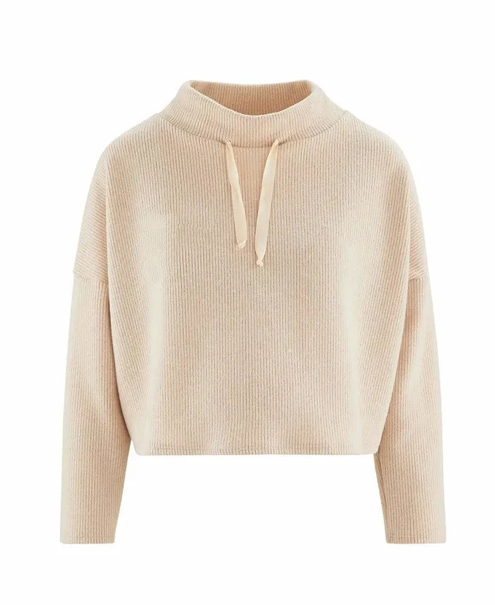 Maternity and nursing crop top Sweet Home oats