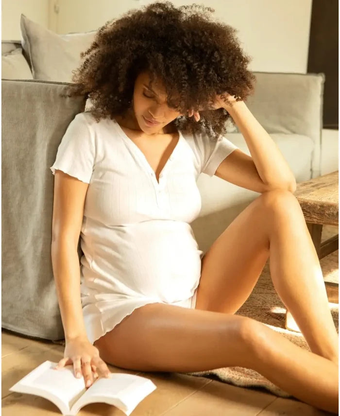 Maternity and Nursing T-Shirt Trousseau natural