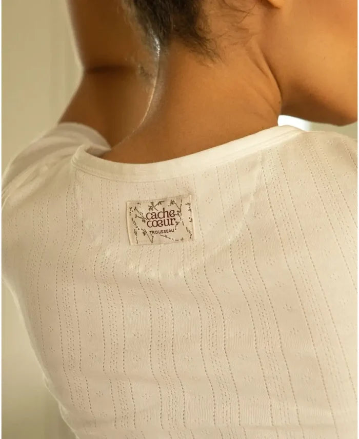 Maternity and Nursing T-Shirt Trousseau natural