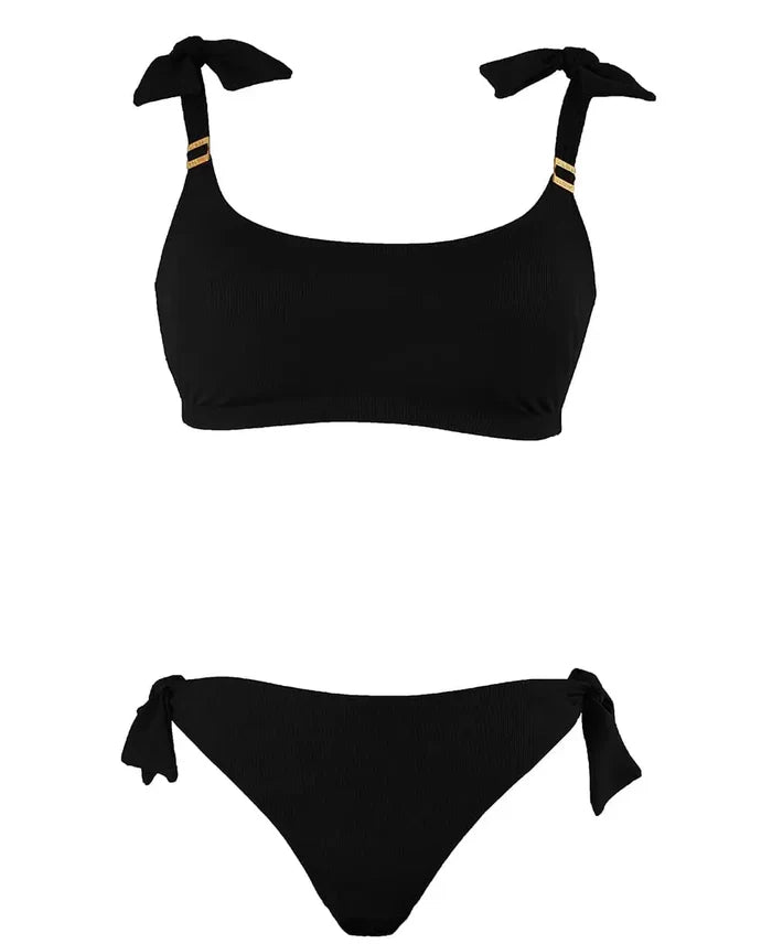 Maternity bikini Porto Vecchio black