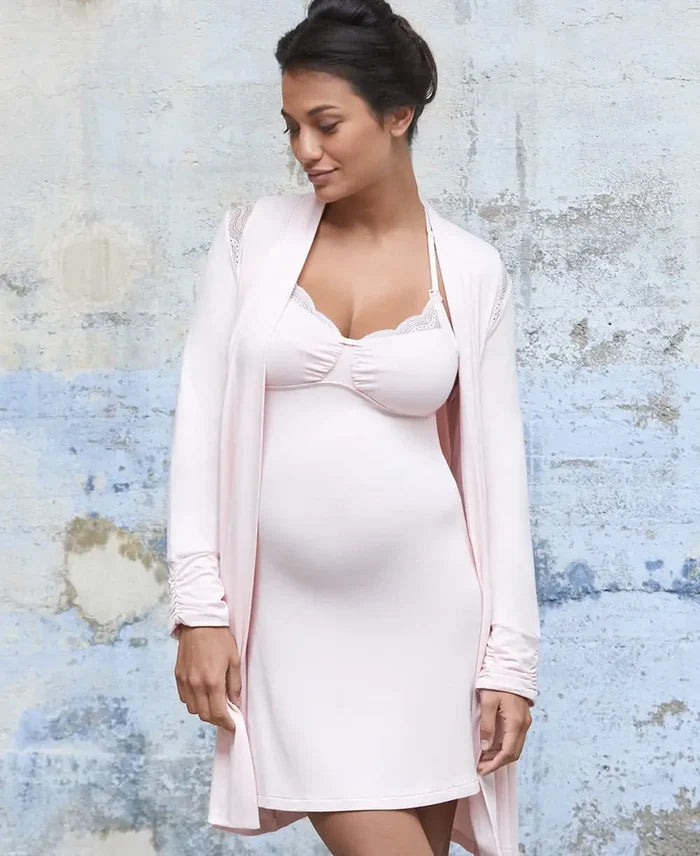 Maternity negligee Serenity petal