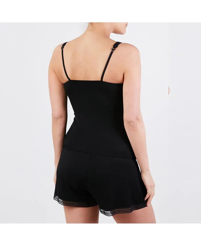 Maternity playsuit MILK black - pajama