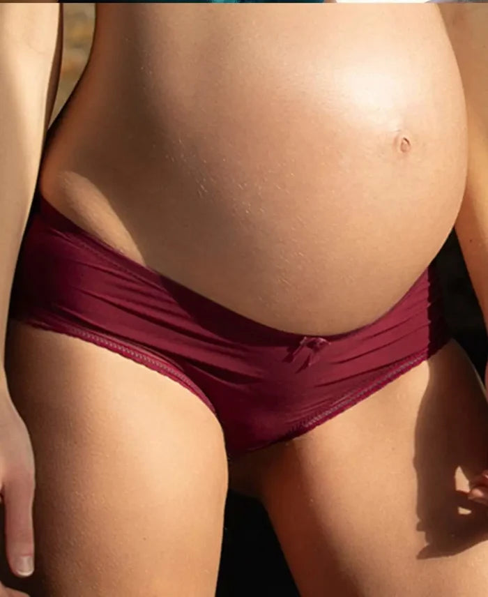 Maternity shorty Milk burgundy - shorts