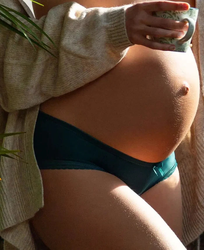 Maternity shorty Milk green - shorts