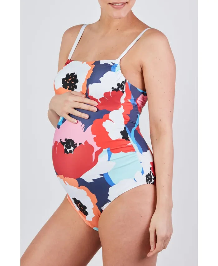 Maternity swimsuit Poppy multicolored