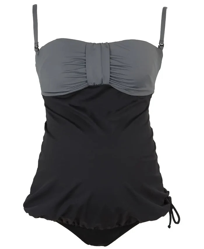 Maternity tankini eden black