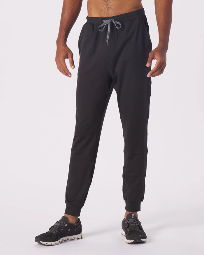 Black $|& Glyder Medalist Jogger - VOF Front
