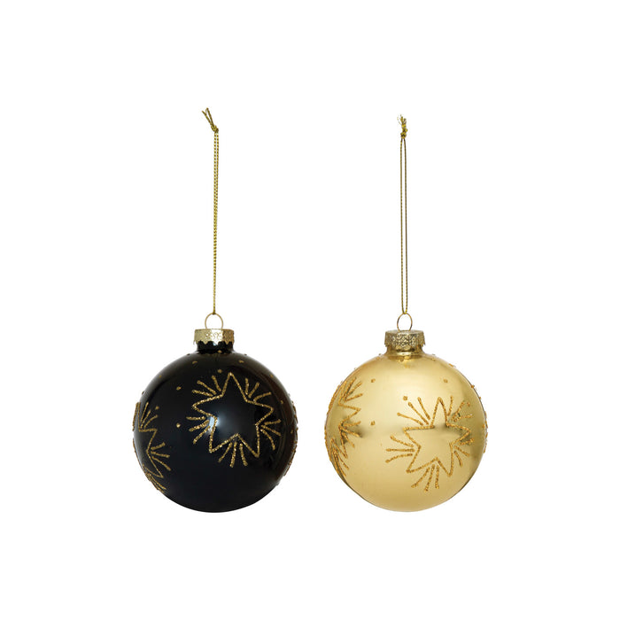 Medium Round Glass Ornament