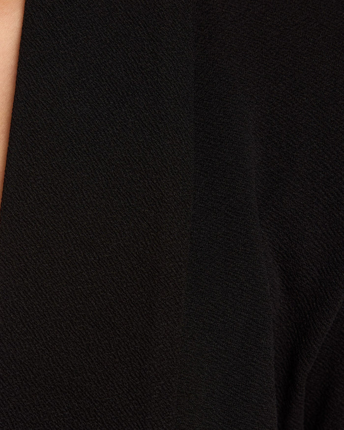 Black $|& Lemon Tart Melanie Open Front Blazer - SOF Detail