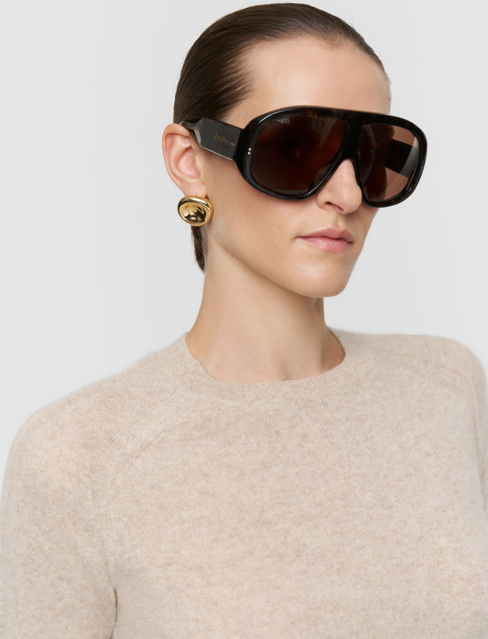 Beige Melby Light Pure Cashmere Jumper - Joseph