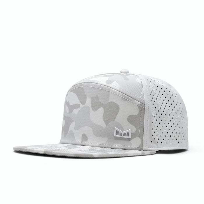 Melin Hydro Trenches Icon Hat Accessories Melin Snow Camo Classic
