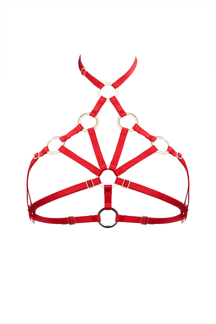 Melinoya Red bra