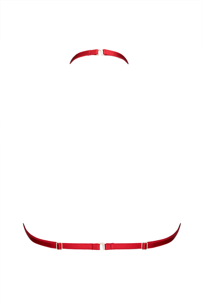 Melinoya Red bra