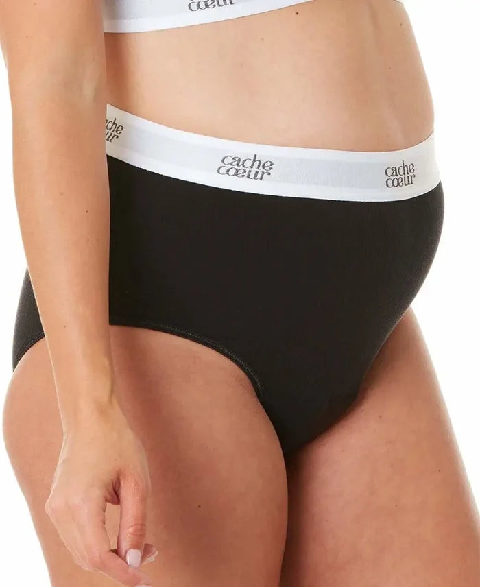 Menstrual postpartum brief Bodyguard black