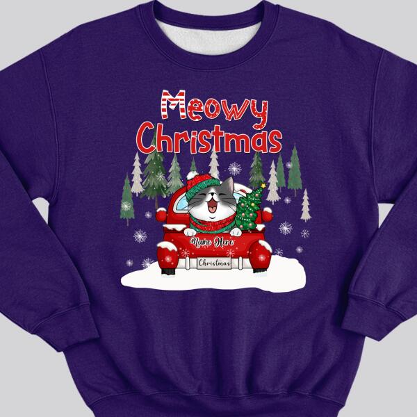 Sweatshirt (Light Color) / Purple / S
